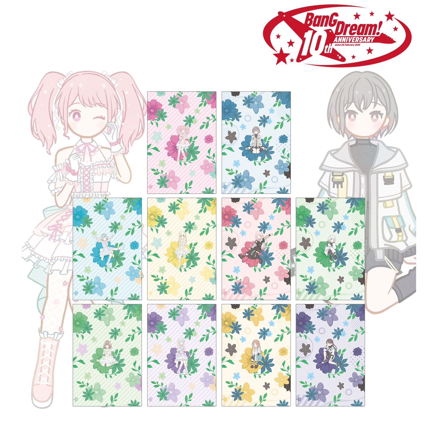BanG Dream!_トレーディング Botania ポストカード ver.C(単位/コンプリートBOX)【BOX／10個入り】