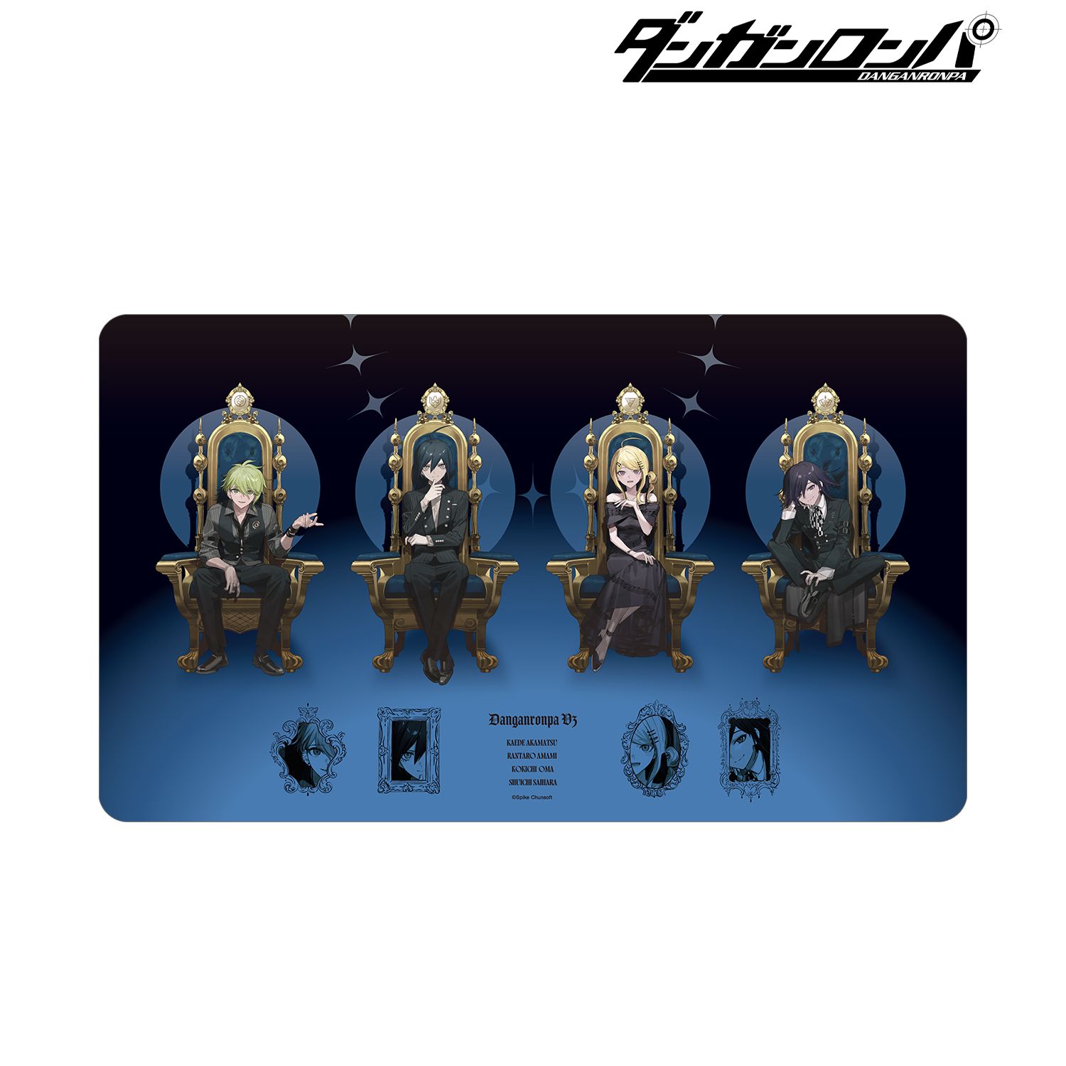 ダンガンロンパシリーズ_およさんイラスト 集合 C 玉座ver. マルチデスクマット