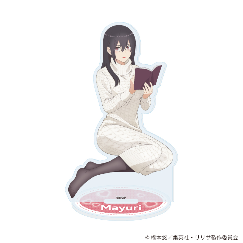 2.5次元の誘惑_アクリルスタンド19/羽生まゆり お部屋ニットver.(描き下ろしイラスト)