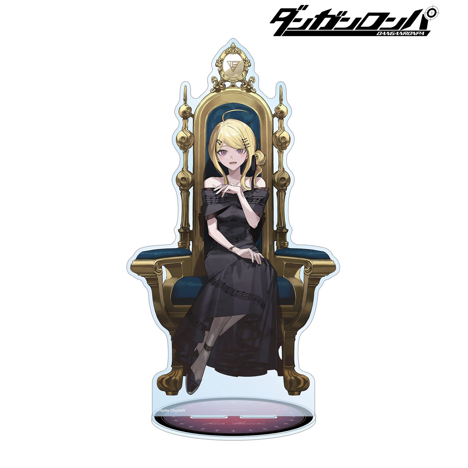 ダンガンロンパシリーズ_およさんイラスト 赤松楓 玉座ver. 特大アクリルスタンド