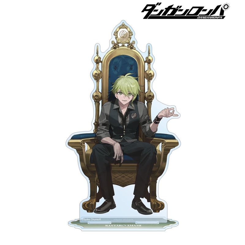 ダンガンロンパ V3 くじメイト B賞ビッグアクリルスタンド 天海 ダンガンロンパシリーズ_およさんイラスト 天海蘭太郎 玉座ver. BIG