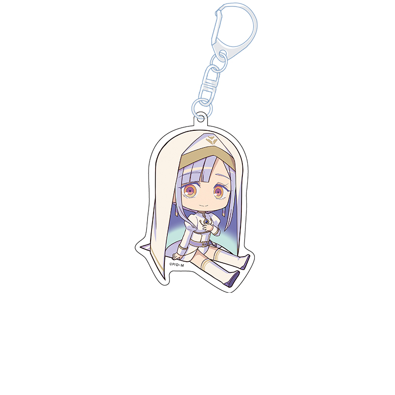 永久のユウグレ_ぺたん娘アクリルキーホルダー ハクボ