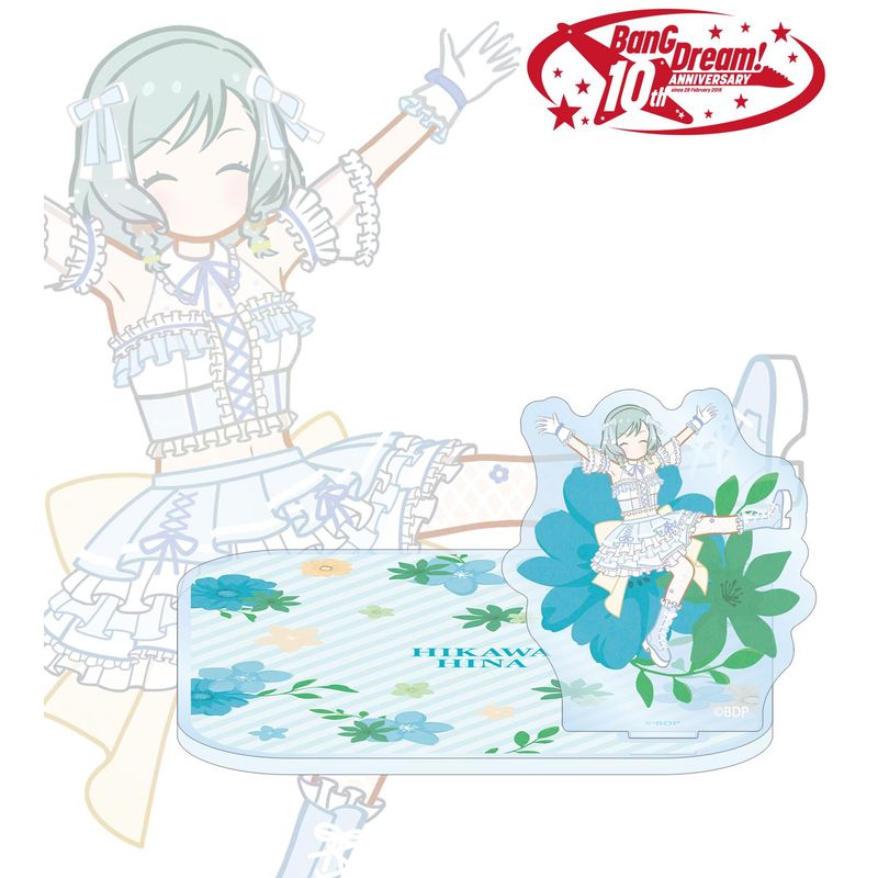 BanG Dream!_氷川 日菜 Botania アクリルスタンド付きコースター