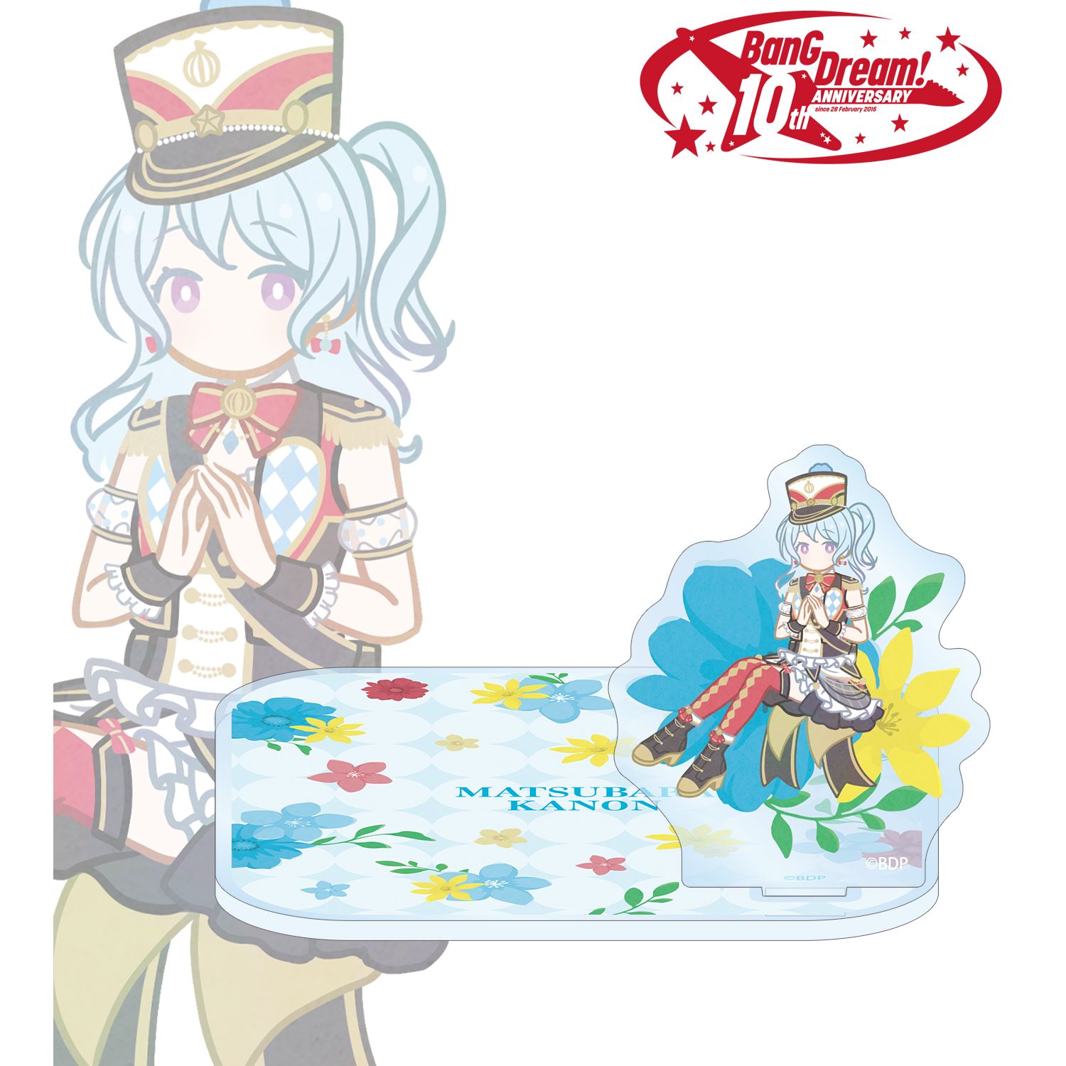 BanG Dream!_松原 花音 Botania アクリルスタンド付きコースター