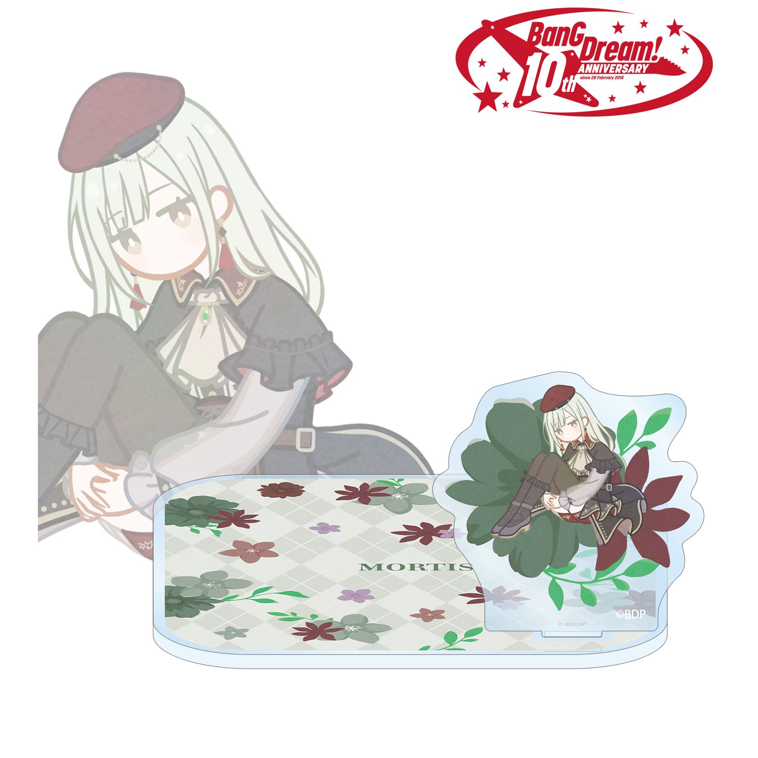 BanG Dream!_モーティス Botania アクリルスタンド付きコースター