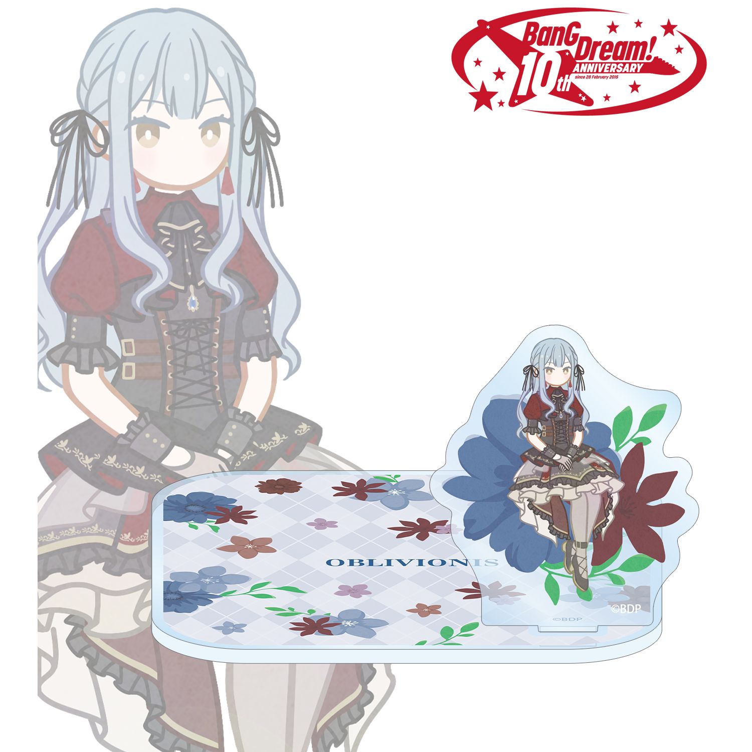 BanG Dream!_オブリビオニス Botania アクリルスタンド付きコースター
