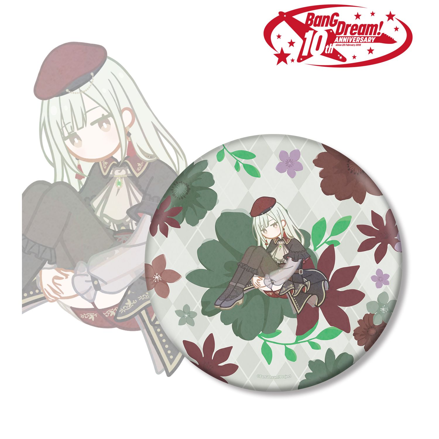 BanG Dream!_モーティス Botania BIG缶バッジ