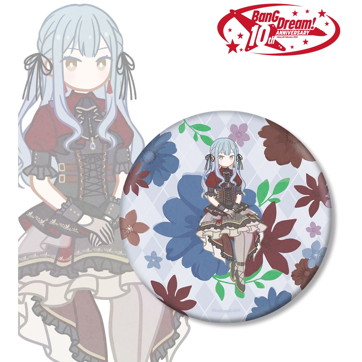 BanG Dream!_オブリビオニス Botania BIG缶バッジ