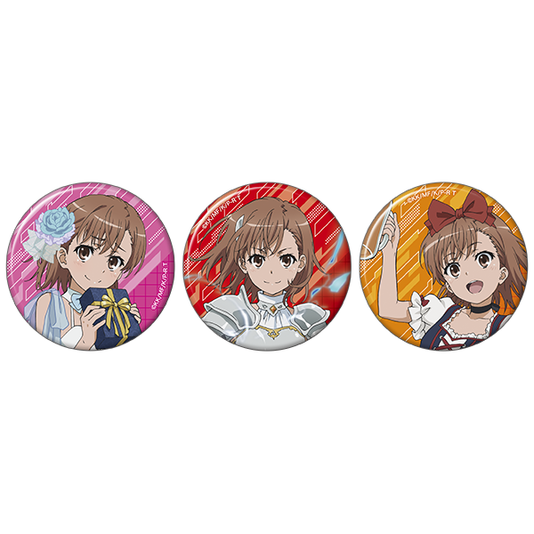 とある科学の超電磁砲_缶バッジセット