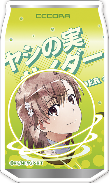 とある科学の超電磁砲_缶型マグネット／御坂美琴