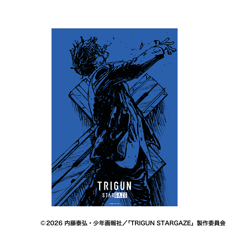 TRIGUN STARGAZE_クリアポスター／ニコラスビジュアル