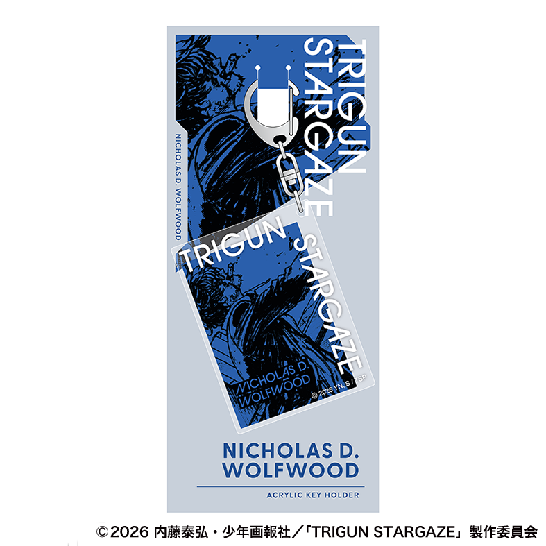 TRIGUN STARGAZE_アクリルキーホルダー／ニコラスビジュアル