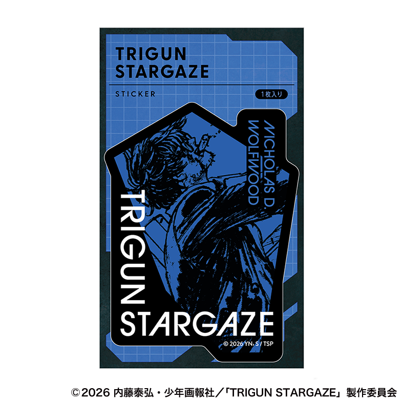 TRIGUN STARGAZE_ステッカー／ニコラスビジュアル