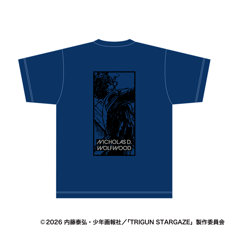 TRIGUN STARGAZE_Tシャツ／ニコラスビジュアル
