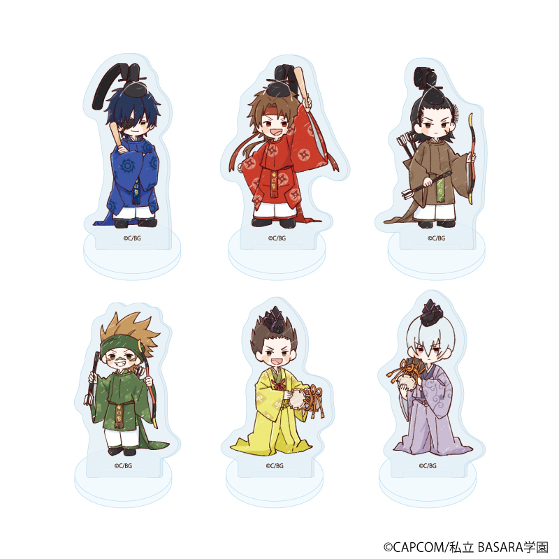 学園BASARA_アクリルぷちスタンド19/ひな祭りver. コンプリートセット(全6種)(グラフアートイラスト)【コンプリートセット／6個入り】