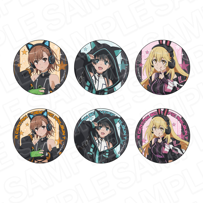 とある科学の超電磁砲T_ホログラムカンバッジ(ランダム) ゲーミング