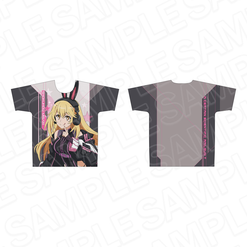 とある科学の超電磁砲T_フルグラフィックTシャツ 食蜂操祈 ゲーミング