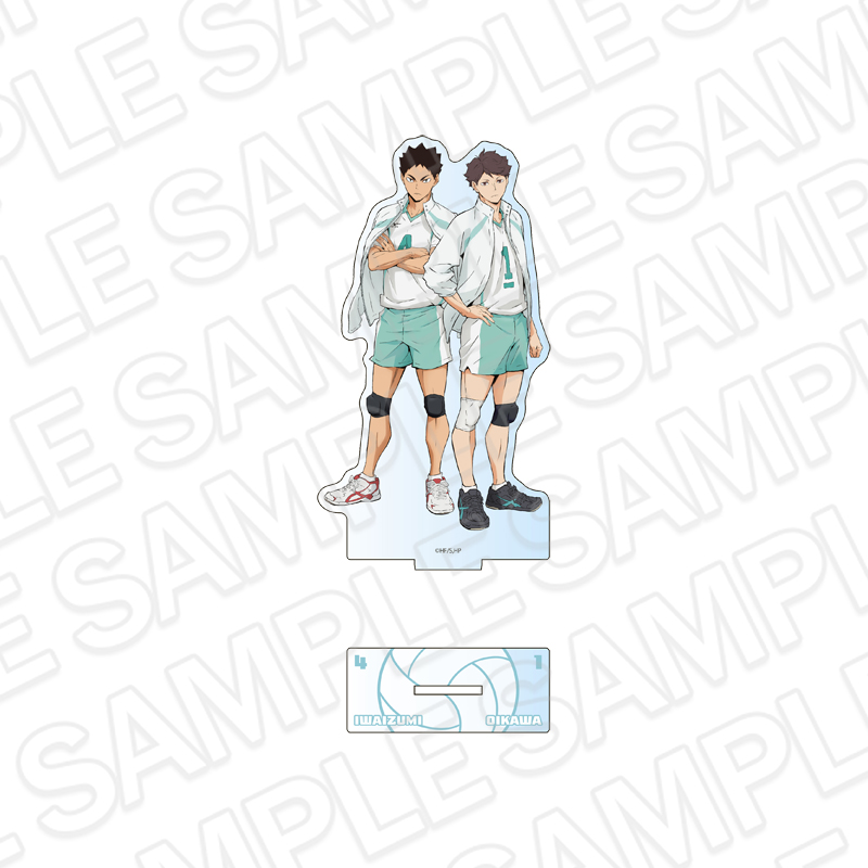 ハイキュー!!_オーロラアクリルフィギュア 及川 徹・岩泉 一