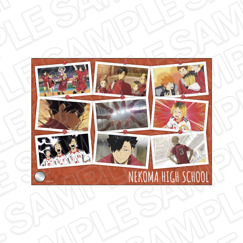 ハイキュー!!_ミニアクリルアート 音駒高校