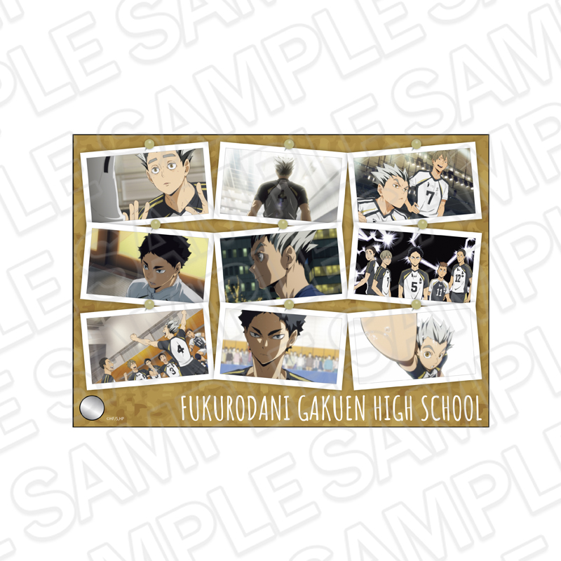 ハイキュー!!_ミニアクリルアート 梟谷学園高校