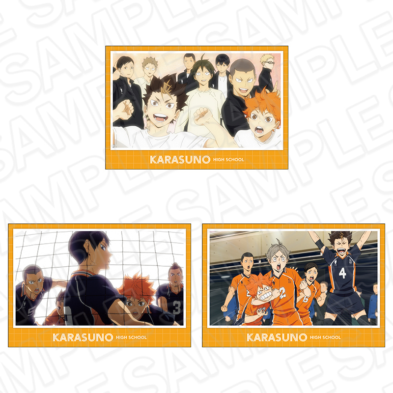 ハイキュー!!_ポストカードセット 烏野高校