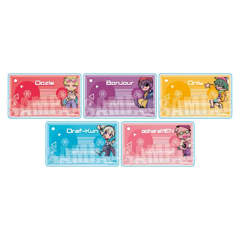 ドズル社_トレーディングアクリルカード Rhythm DOZLE Corp.【コンプリートBOX／5パック入り】