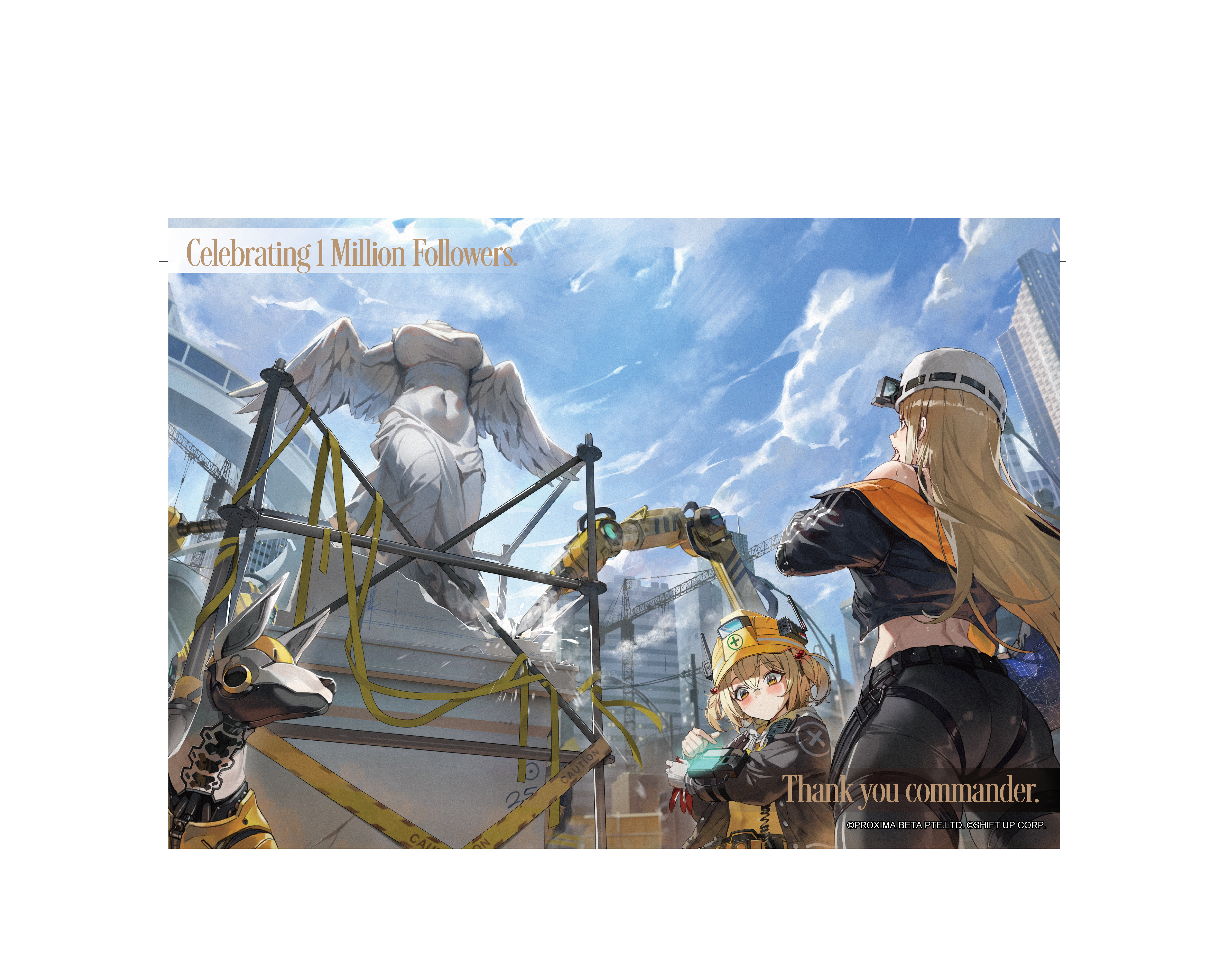 勝利の女神:NIKKE_タペストリー／B