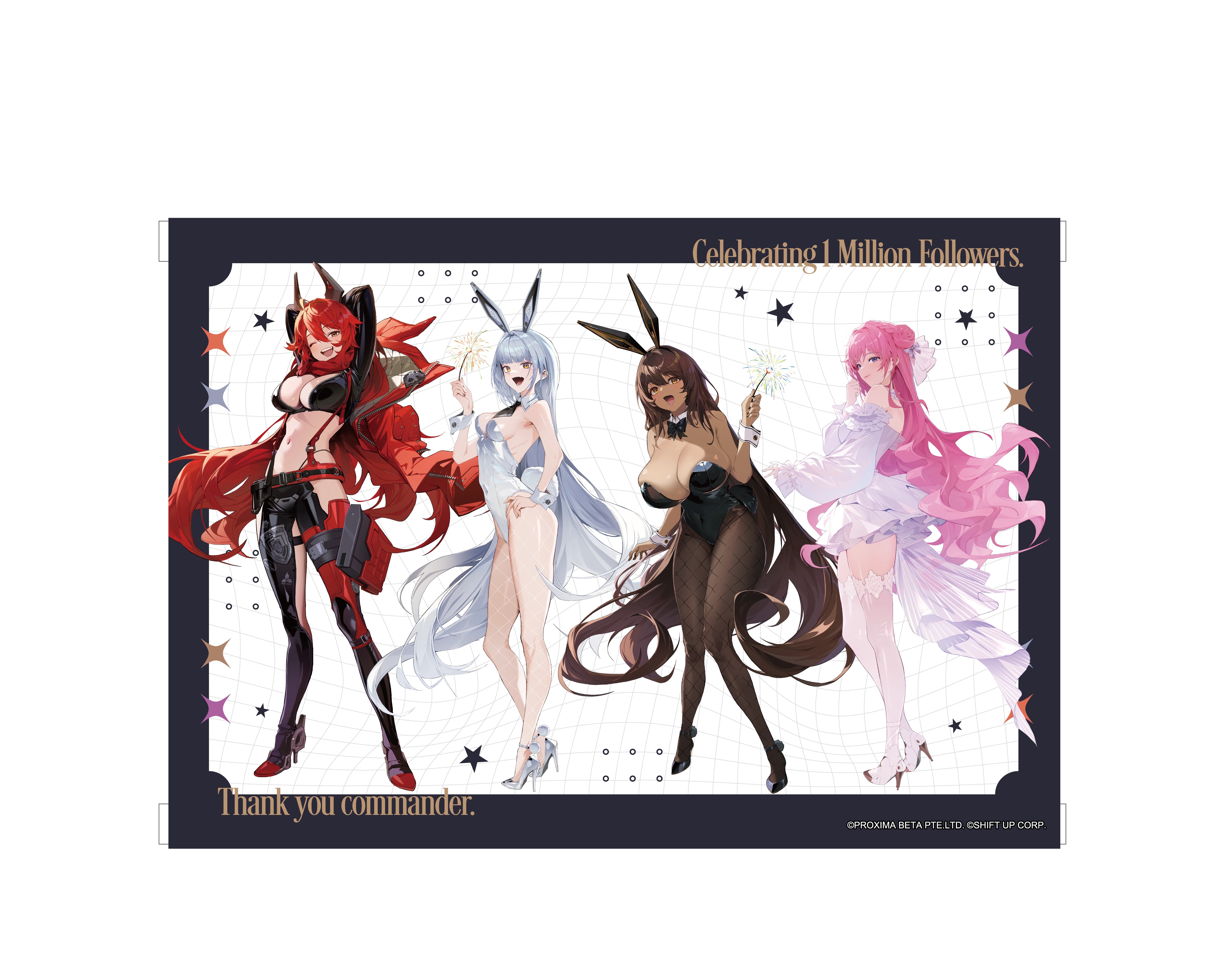 勝利の女神:NIKKE_タペストリー／F