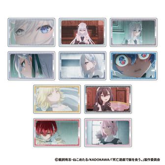 死亡遊戯で飯を食う。_幽鬼 顔コレ缶バッジ【BOX／10個入り】 | 死亡