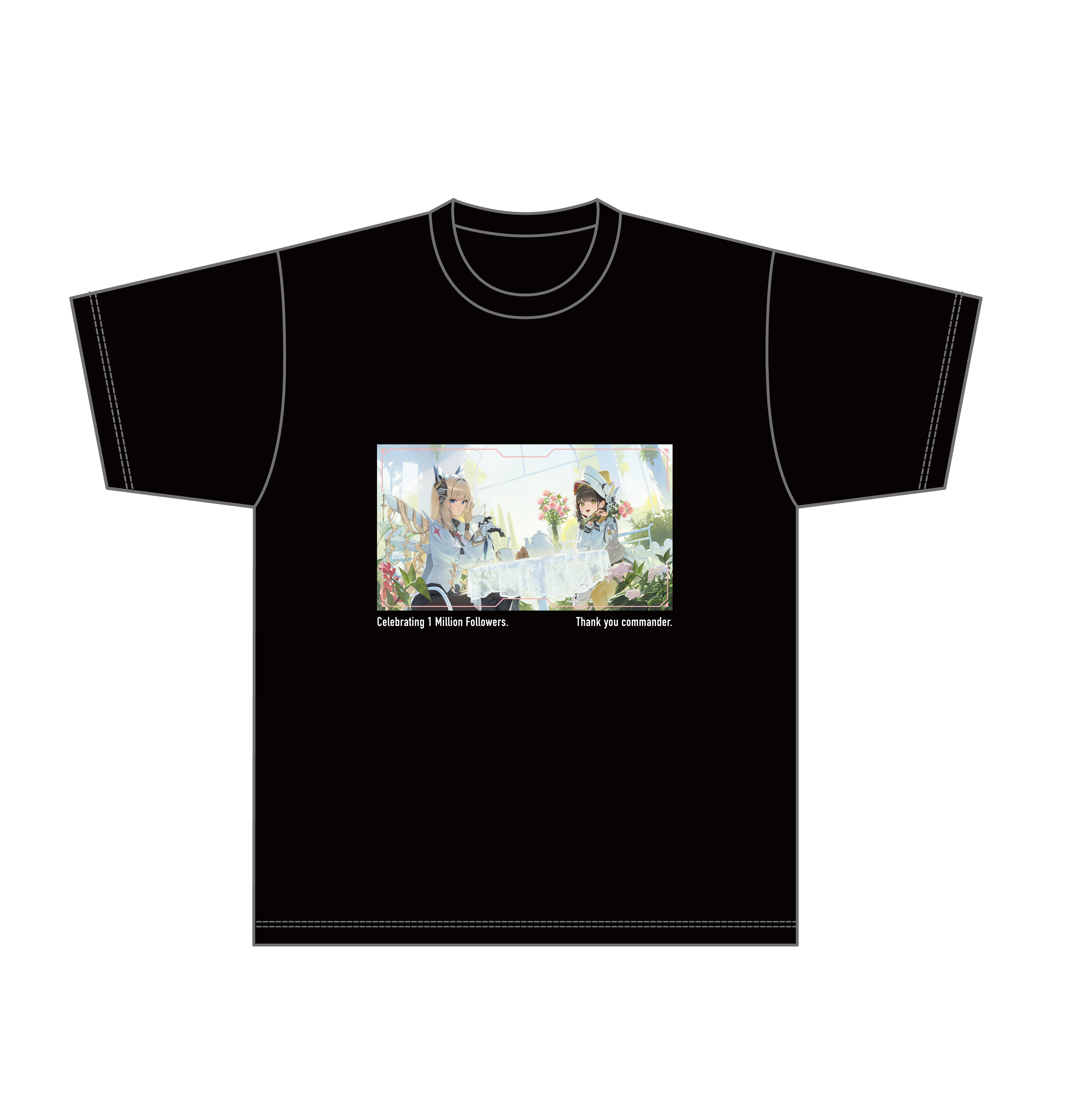 勝利の女神:NIKKE_（Mサイズ）_メモリアルTシャツ／A