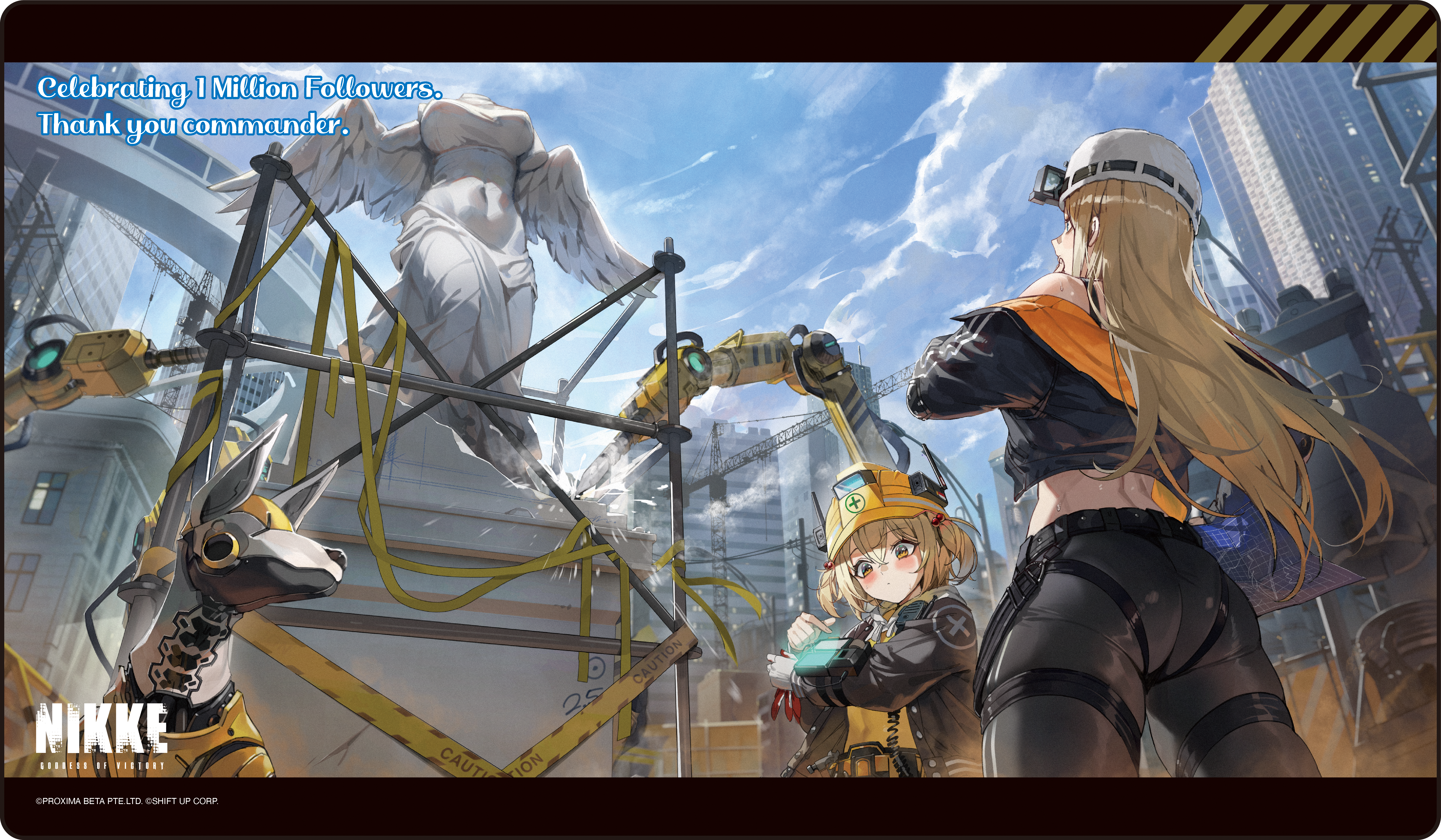 勝利の女神:NIKKE_マルチプレイマット／B