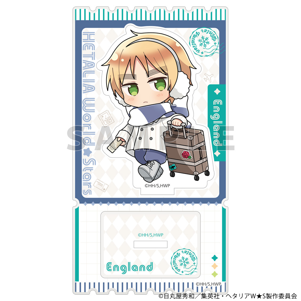 ヘタリア World★Stars_アクリルスタンド(イギリス/ウィンターバケーション)