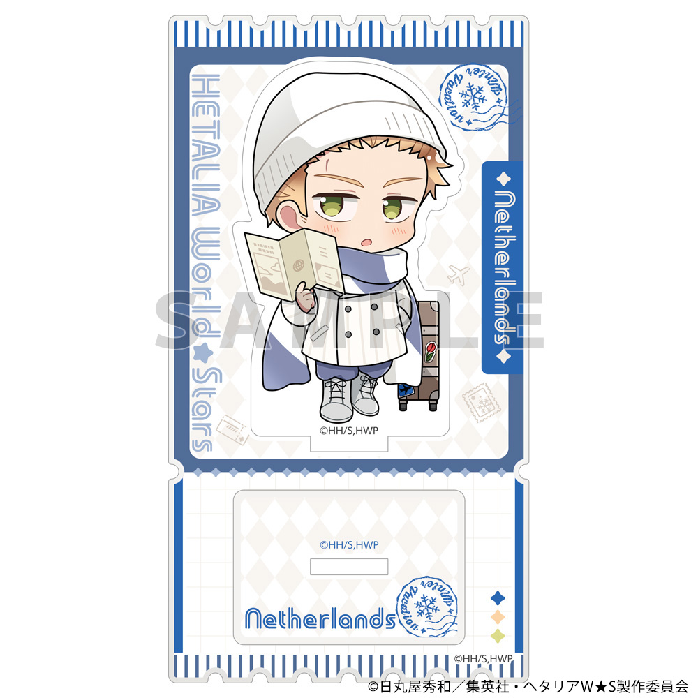 ヘタリア World★Stars_アクリルスタンド(オランダ/ウィンターバケーション)
