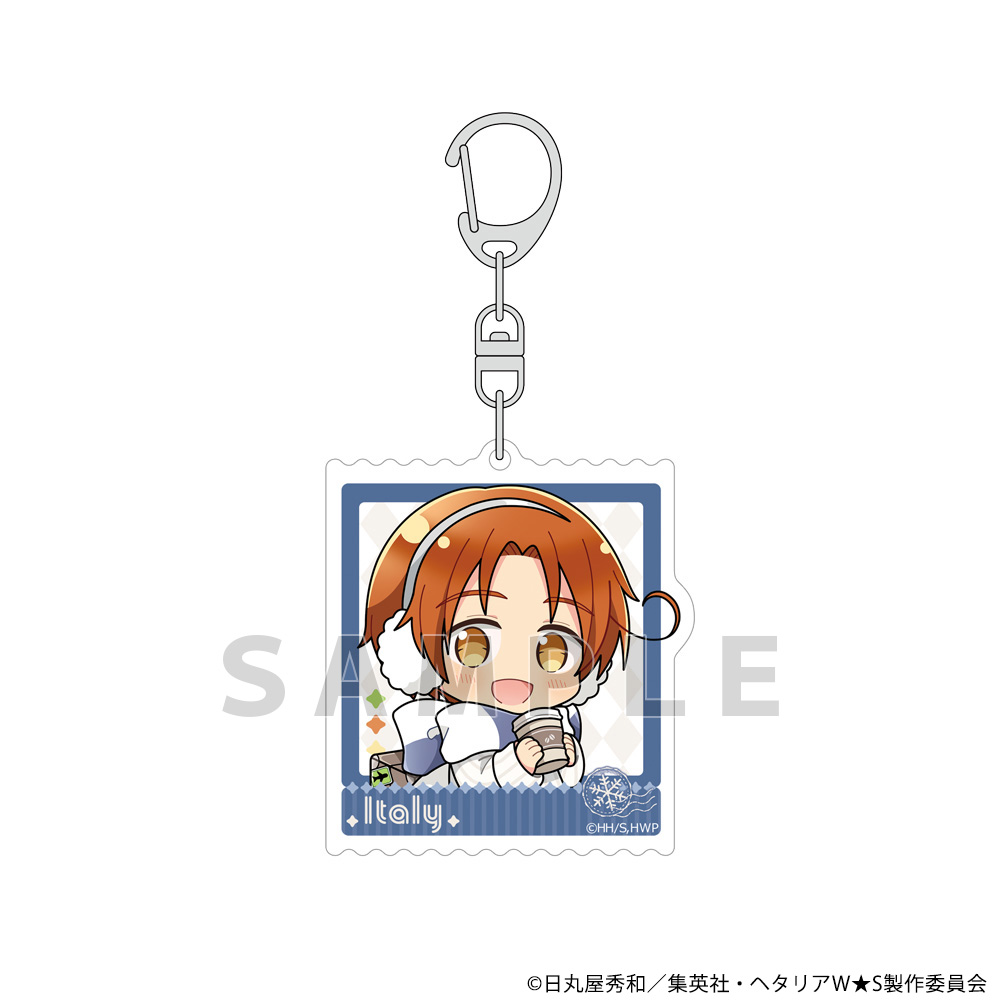 ヘタリア World☆Stars_アクリルキーホルダー ウィンターバケーション