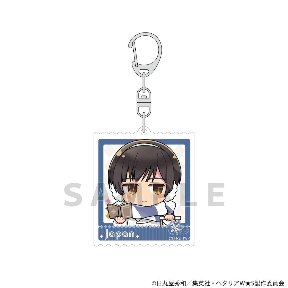 ヘタリア World★Stars_アクリルキーホルダー(日本/ウィンターバケーション)