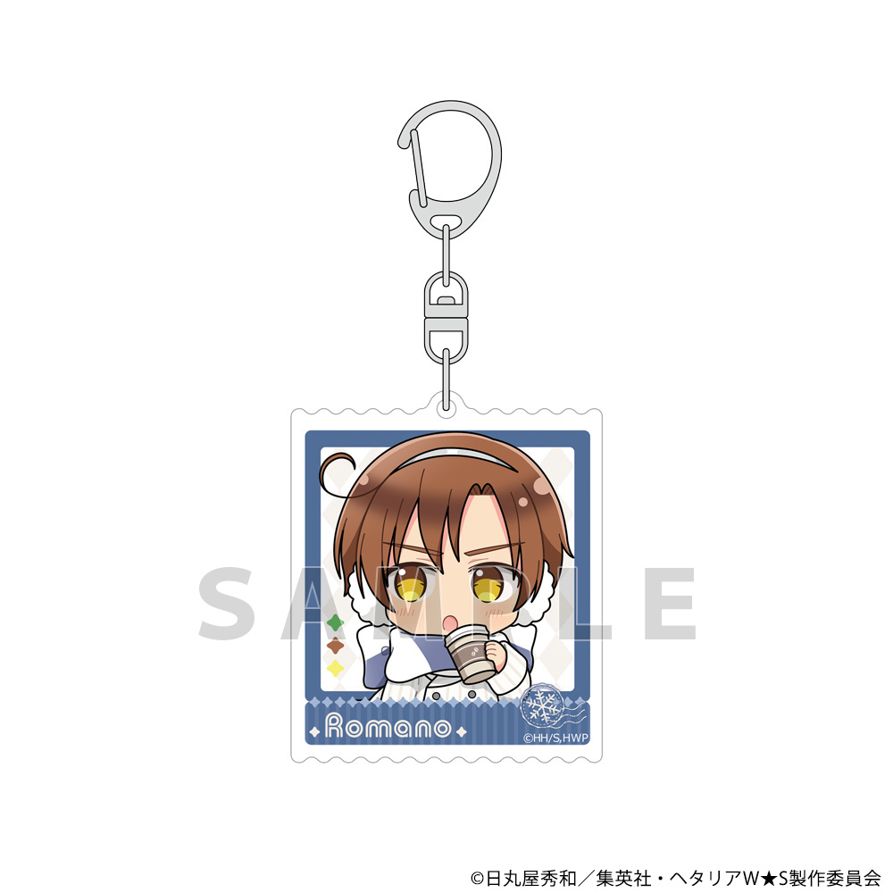 ヘタリア World★Stars_アクリルキーホルダー(ロマーノ/ウィンターバケーション)