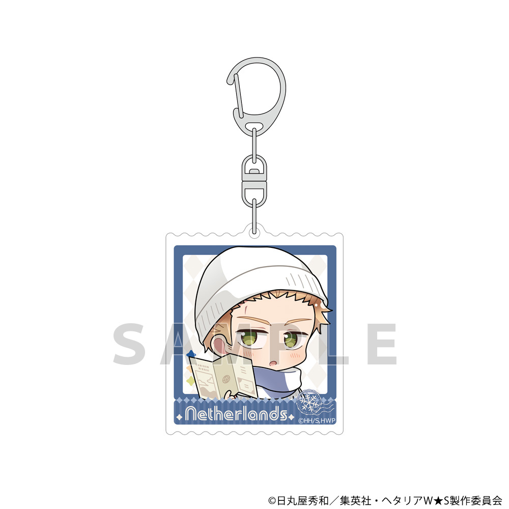 ヘタリア World★Stars_アクリルキーホルダー(オランダ/ウィンターバケーション)