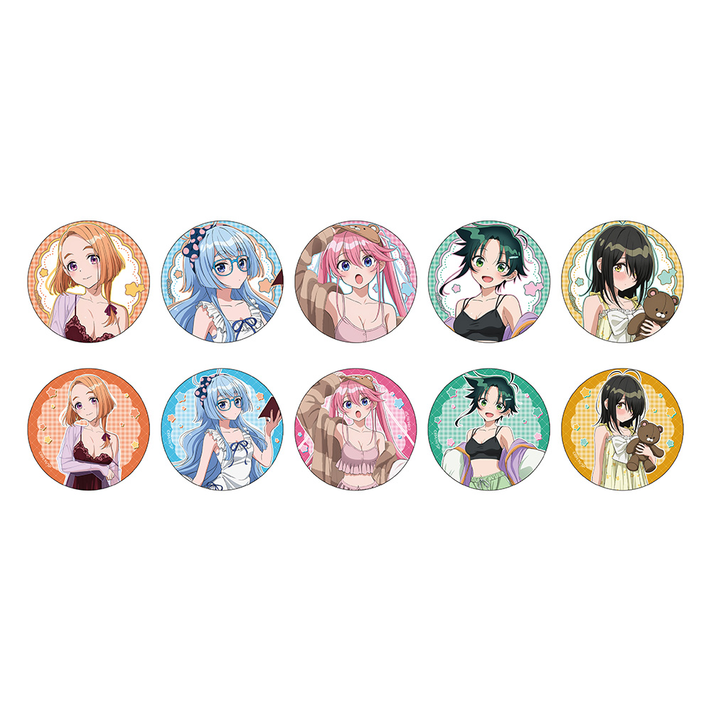 紫雲寺家の子供たち_描き下ろしトレーディング缶バッジ(ルームウェア)【BOX／10個入り】