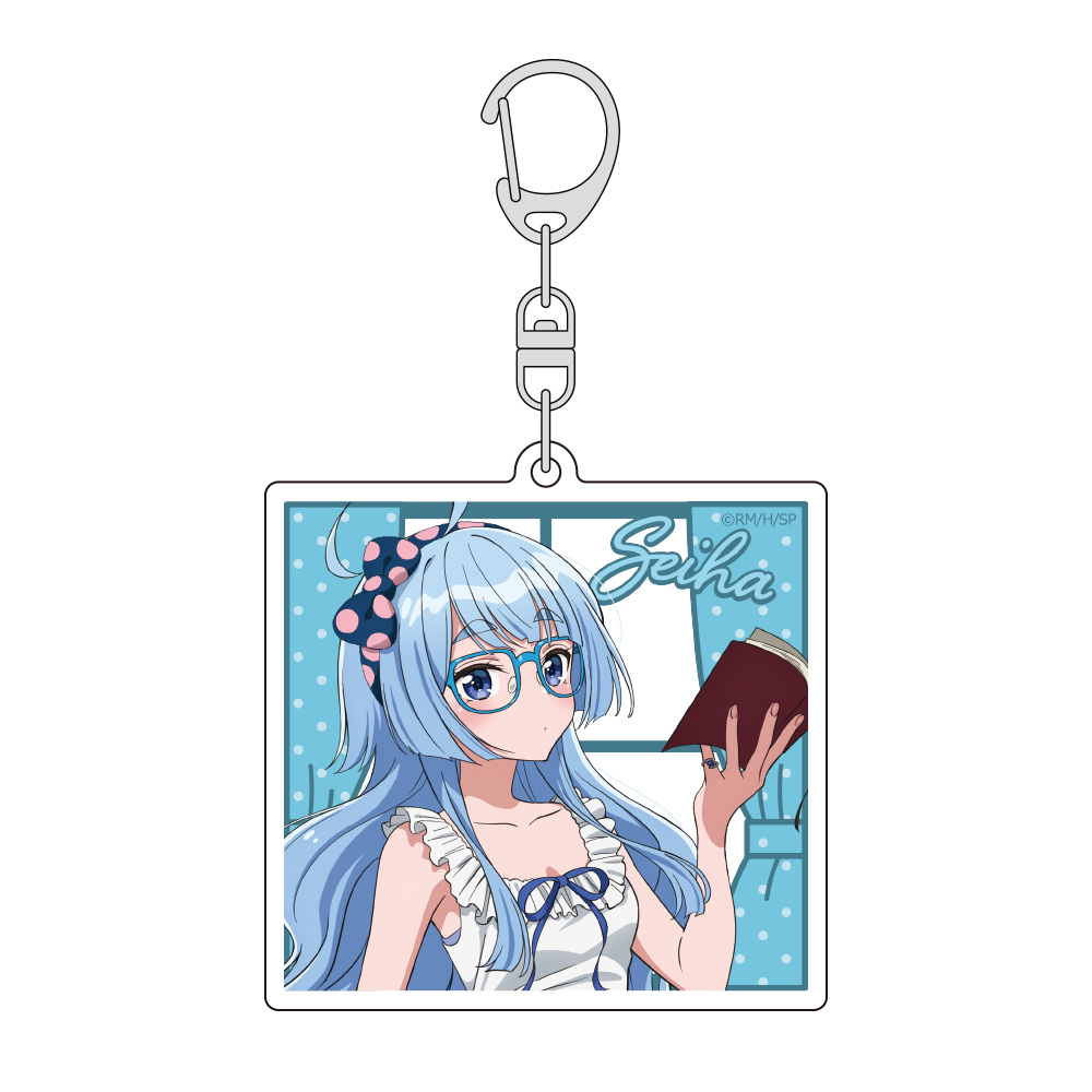 紫雲寺家の子供たち_描き下ろしアクリルキーホルダー(紫雲寺清葉/ルームウェア)