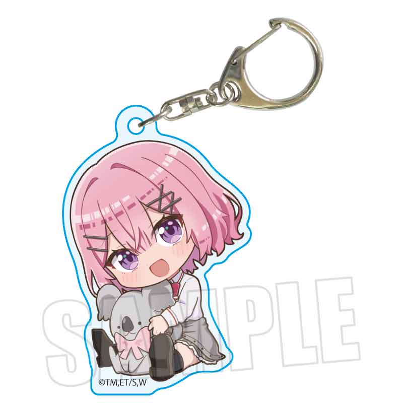 わたしが恋人になれるわけないじゃん、ムリムリ!(※ムリじゃなかった!?)_ぎゅぎゅっとアクリルキーホルダー 甘織 れな子