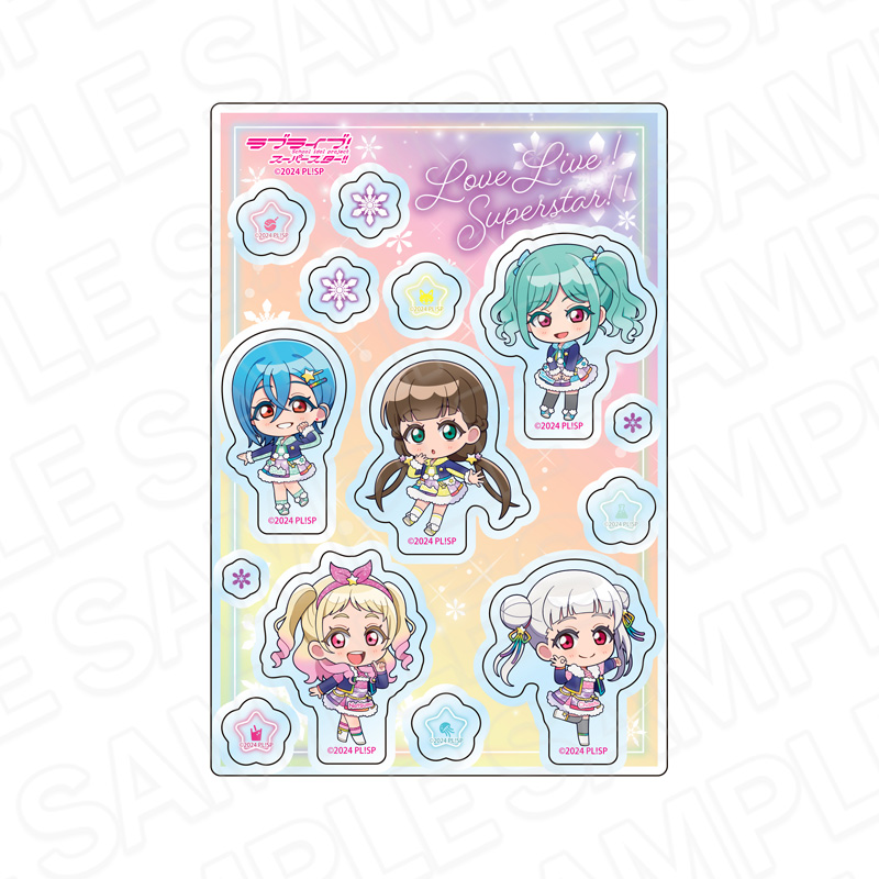 ラブライブ!スーパースター!!_カスタムアクリルパーツ 5yncri5e! イルミネーション デフォルメ ver.