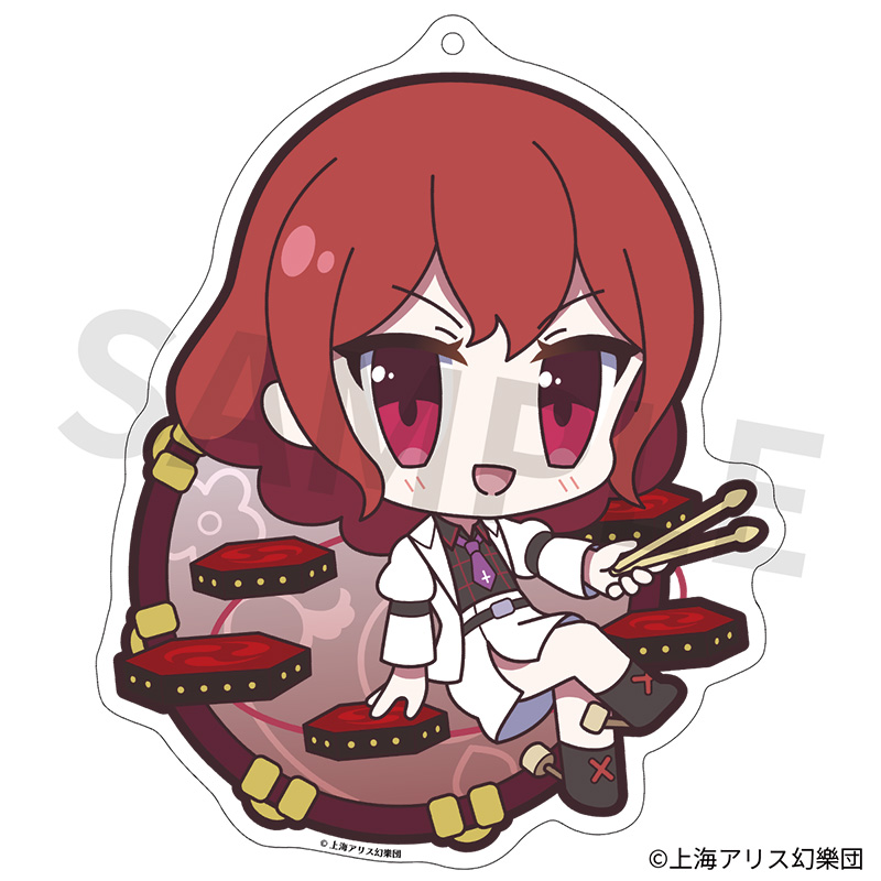 東方Project_アクリルキーホルダー ゆるっととうほう 181 堀川雷鼓