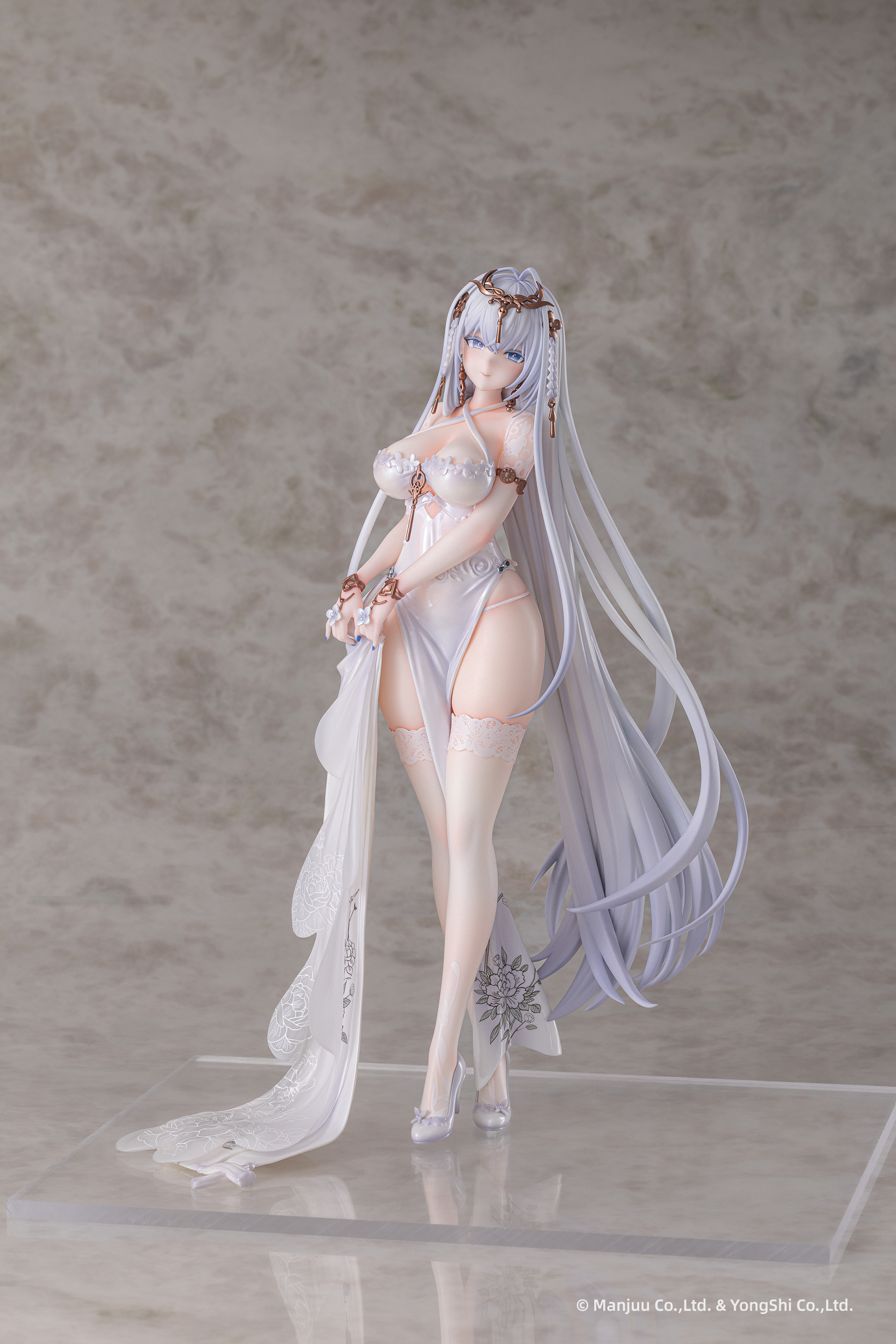 アズールレーン_AniGame エムデン 水月のリチェルカーレVer. 1/6スケール塗装済完成品フィギュア(白)