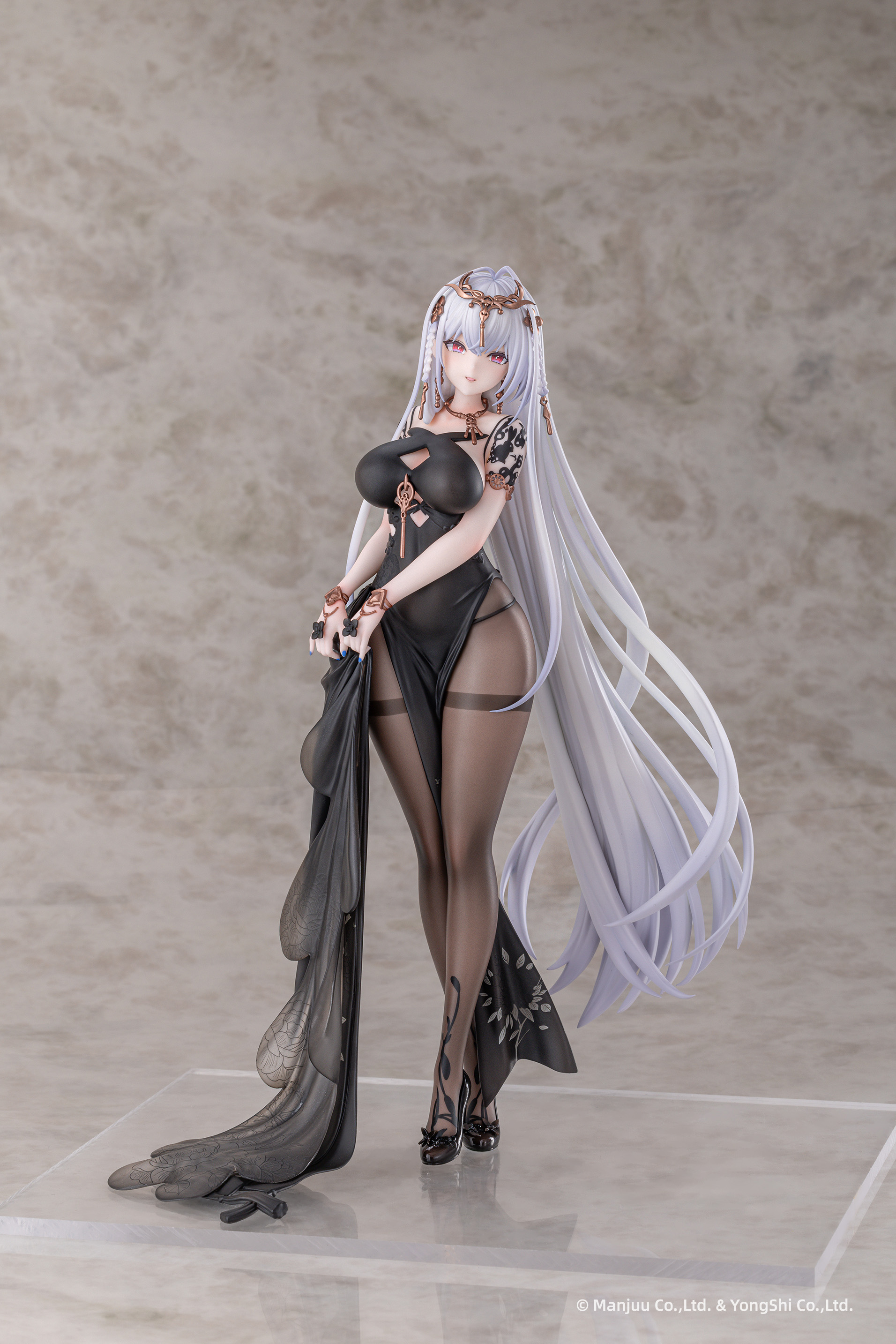 アズールレーン_AniGame エムデン 水月のリチェルカーレVer. 1/6スケール塗装済完成品フィギュア(黒)