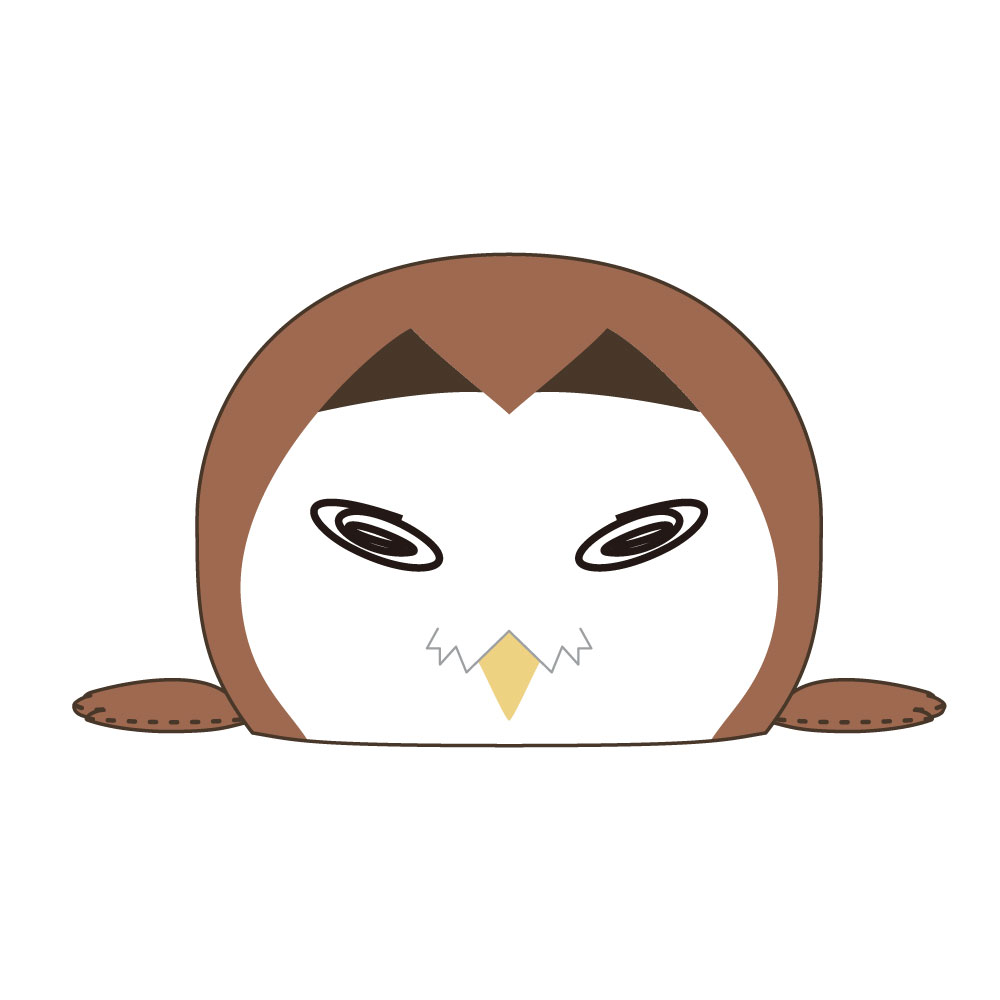 ハイキュー!!_ビッグクッション アカアシフクロウ