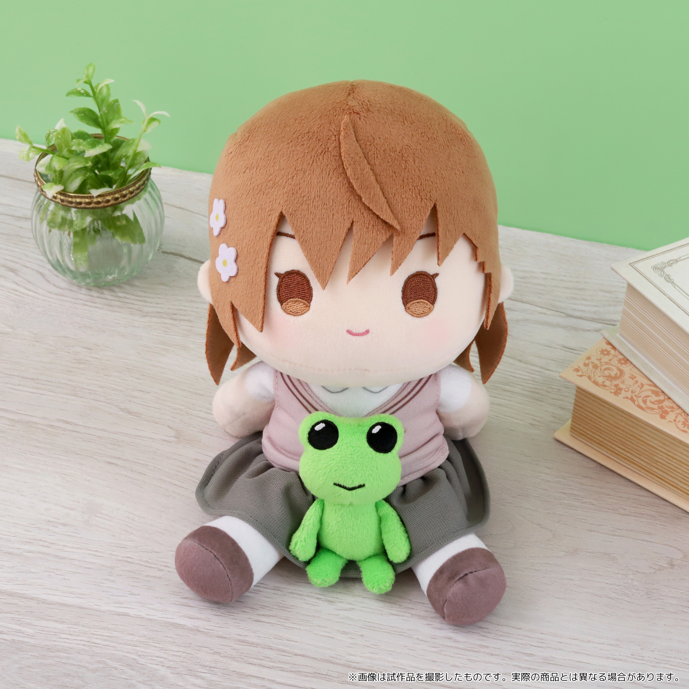 とある科学の超電磁砲_くいくい（ぬいぐるみ）／御坂美琴　ゲコ太といっしょ