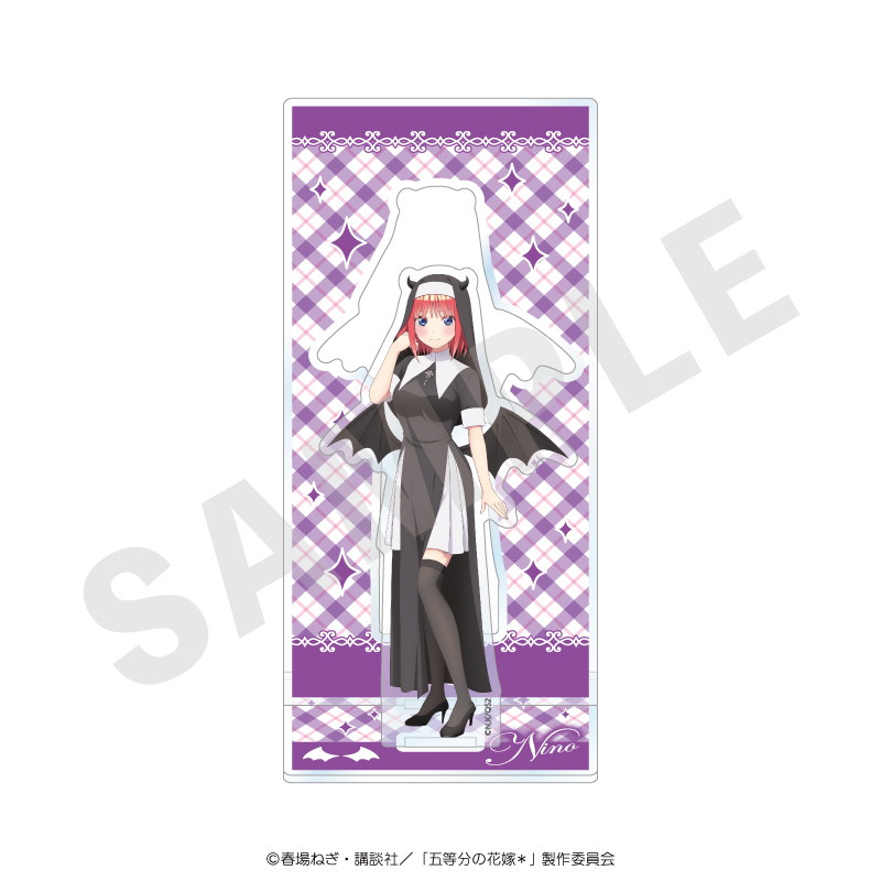 五等分の花嫁＊_背景付きアクリルスタンド 小悪魔シスターver.（中野二乃）