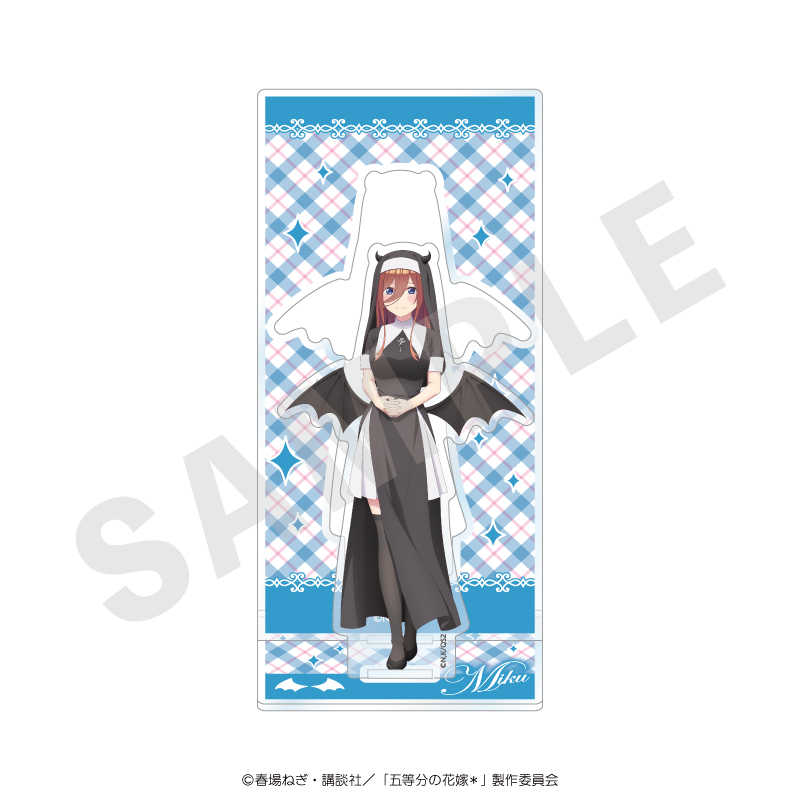 五等分の花嫁＊_背景付きアクリルスタンド 小悪魔シスターver.（中野三玖）