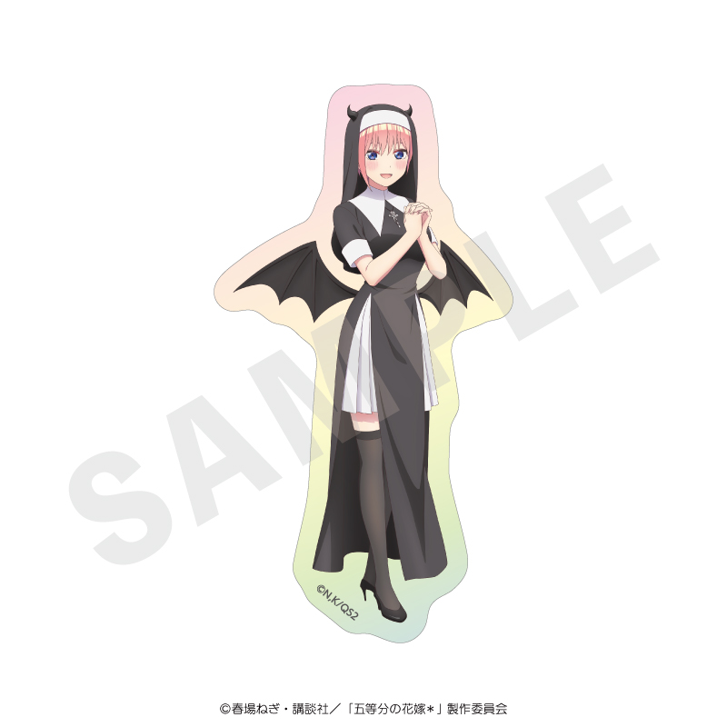五等分の花嫁＊_オーロラステッカー 小悪魔シスターver.（中野一花）