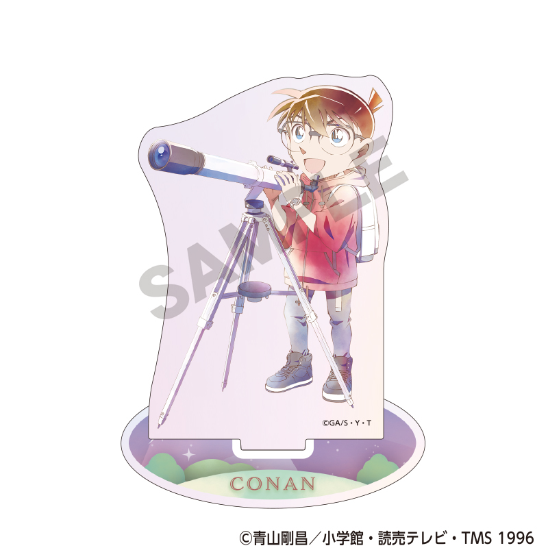 名探偵コナン_オーロラアクリルスタンド　江戸川コナン　天体観測　クラパレット